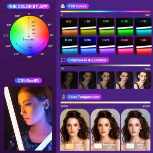 نور باتومی لوکسئو مدل P120 RGB